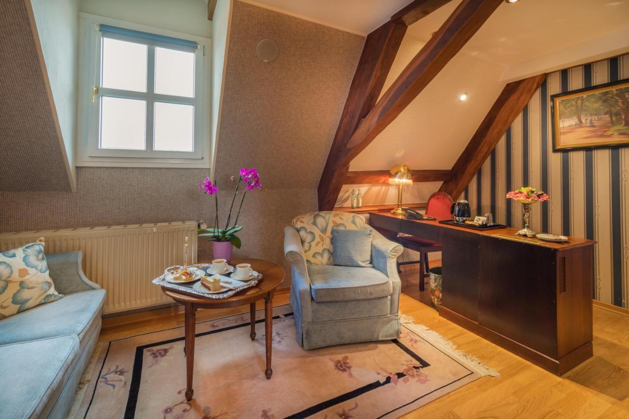Schlosshotel Kurfuerstliches Amtshaus Dauner Burg Eksteriør bilde
