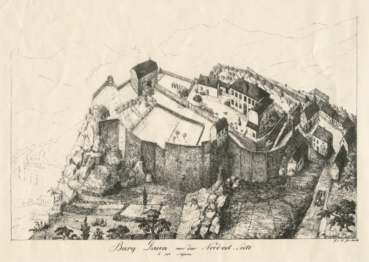 Schlosshotel Kurfuerstliches Amtshaus Dauner Burg Eksteriør bilde