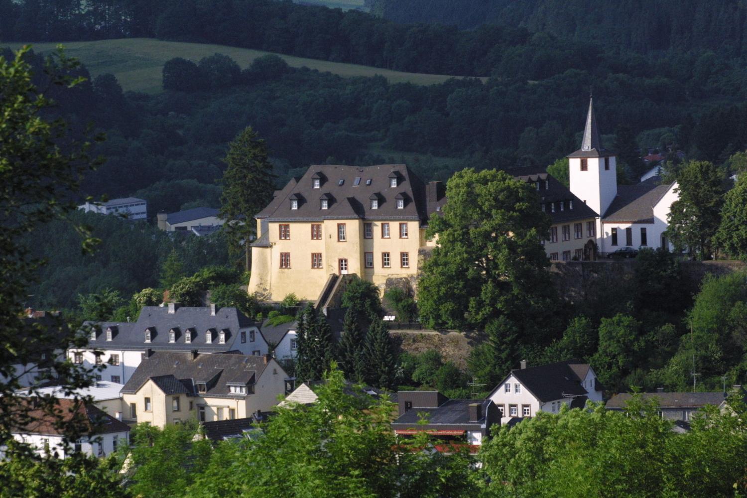 Schlosshotel Kurfuerstliches Amtshaus Dauner Burg Eksteriør bilde