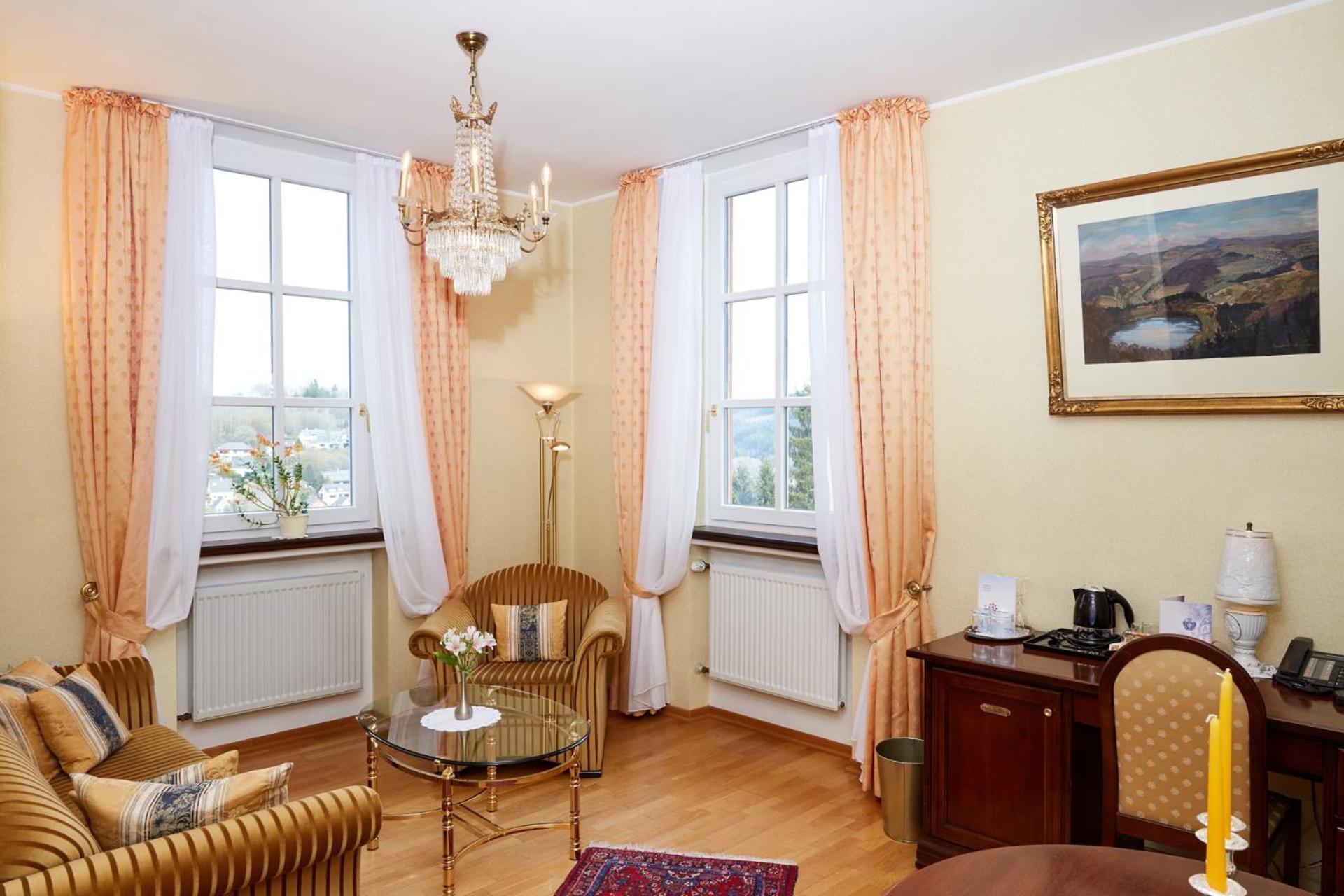 Schlosshotel Kurfuerstliches Amtshaus Dauner Burg Eksteriør bilde